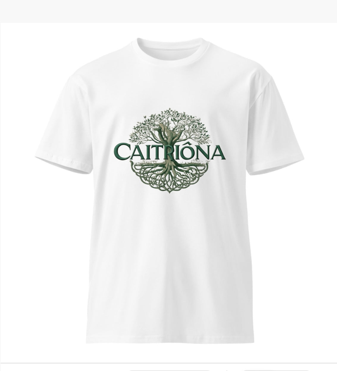 Camiseta de algodón para Caitríona