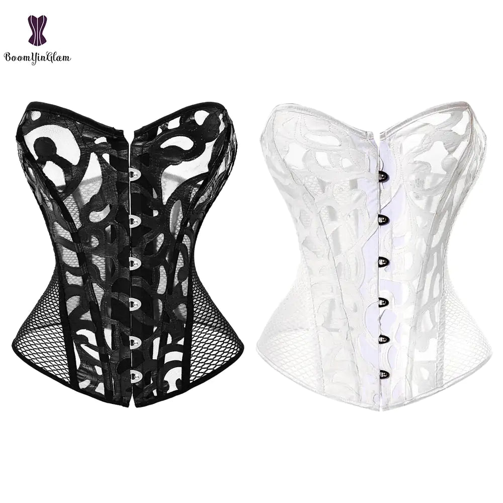 Underbust Corset Plastic Bones Korset