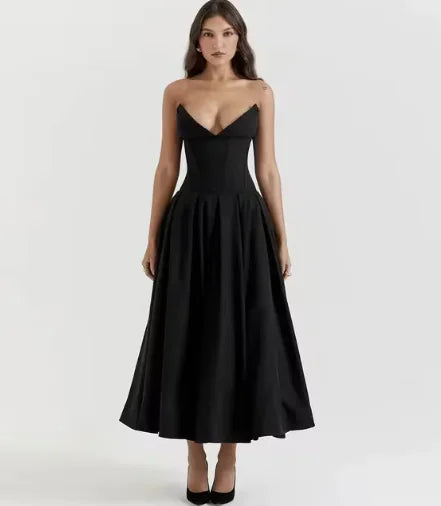 Caitriona Strapless Corset Dress