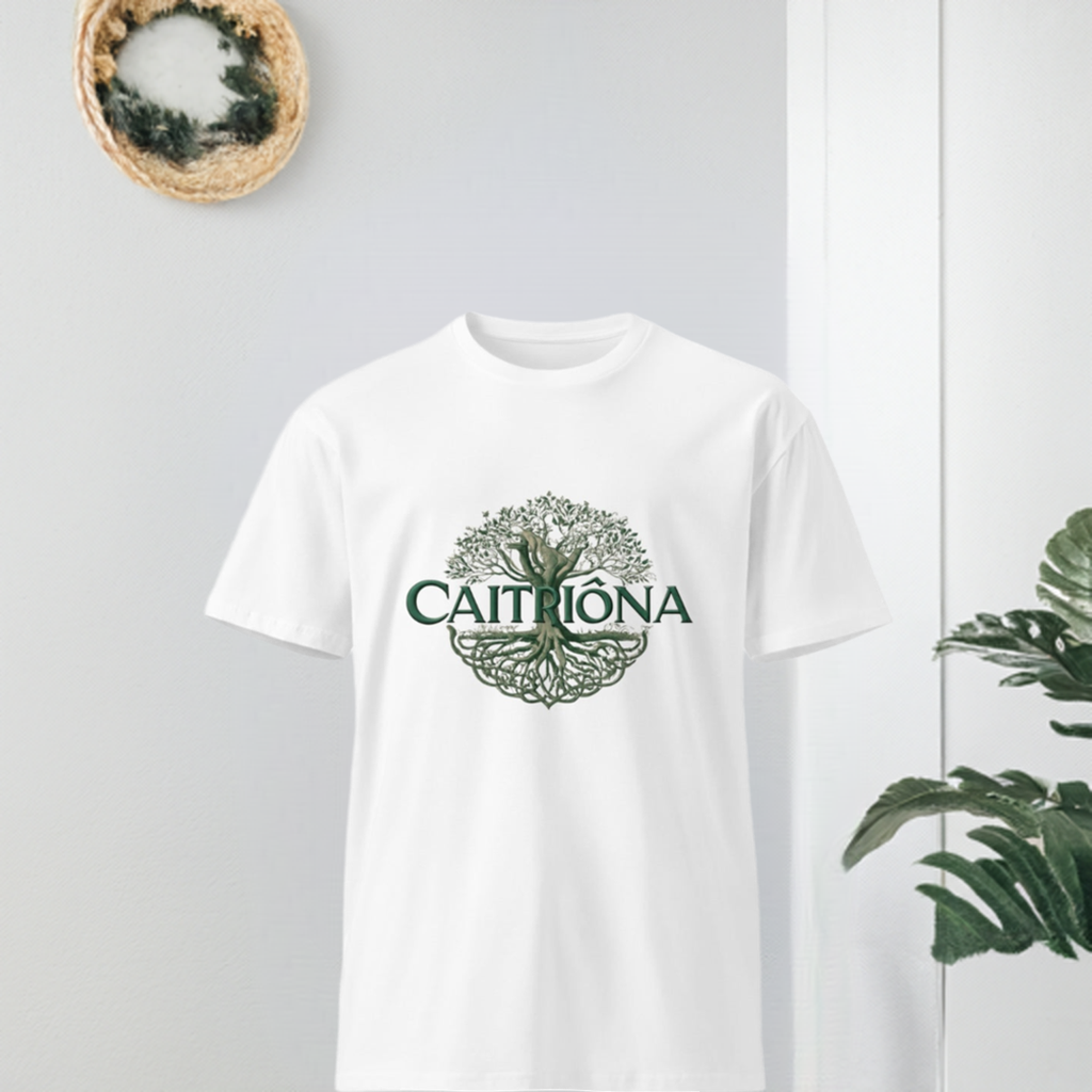 Camiseta de algodón para Caitríona