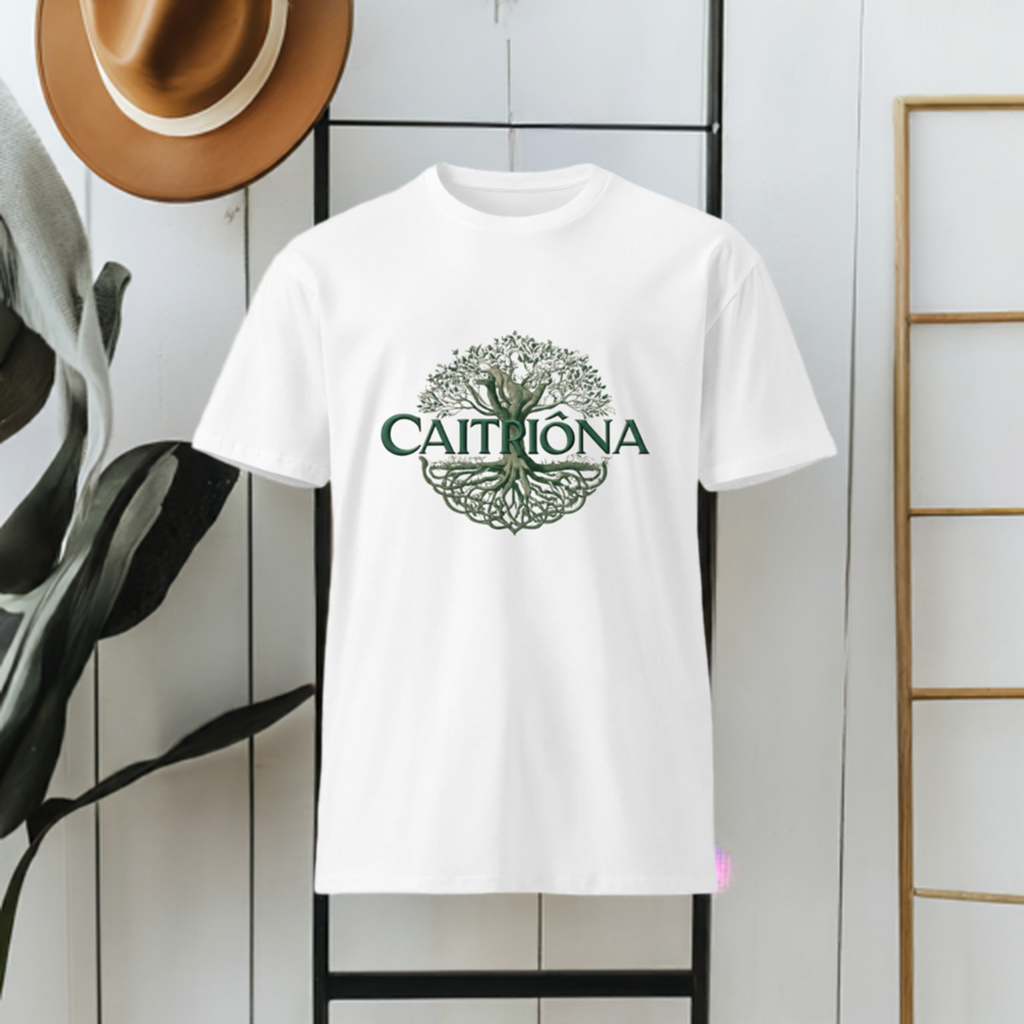 Camiseta de algodón para Caitríona