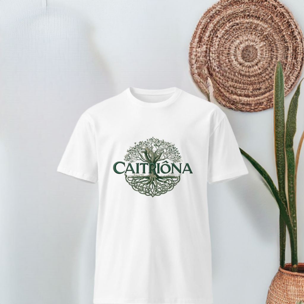 Camiseta de algodón para Caitríona