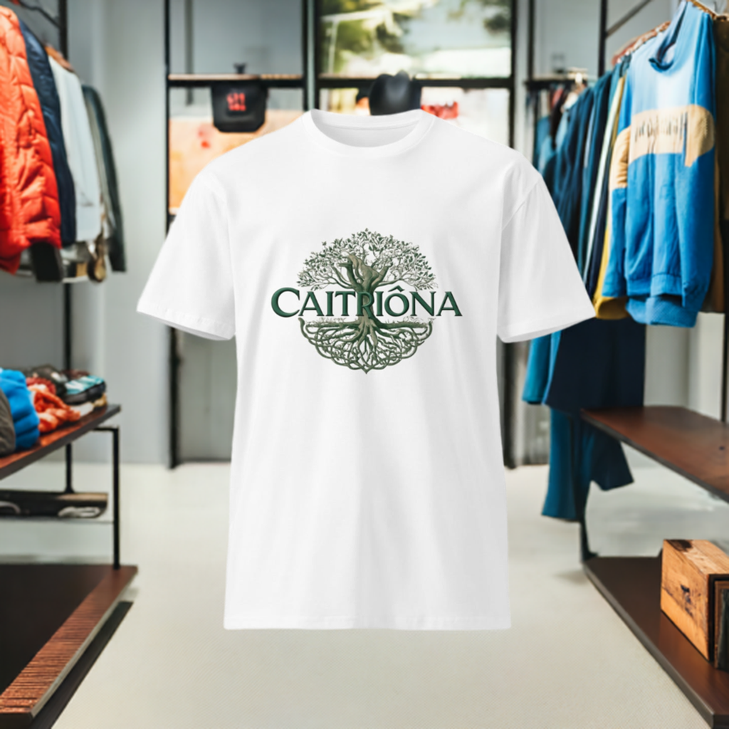 Camiseta de algodón para Caitríona