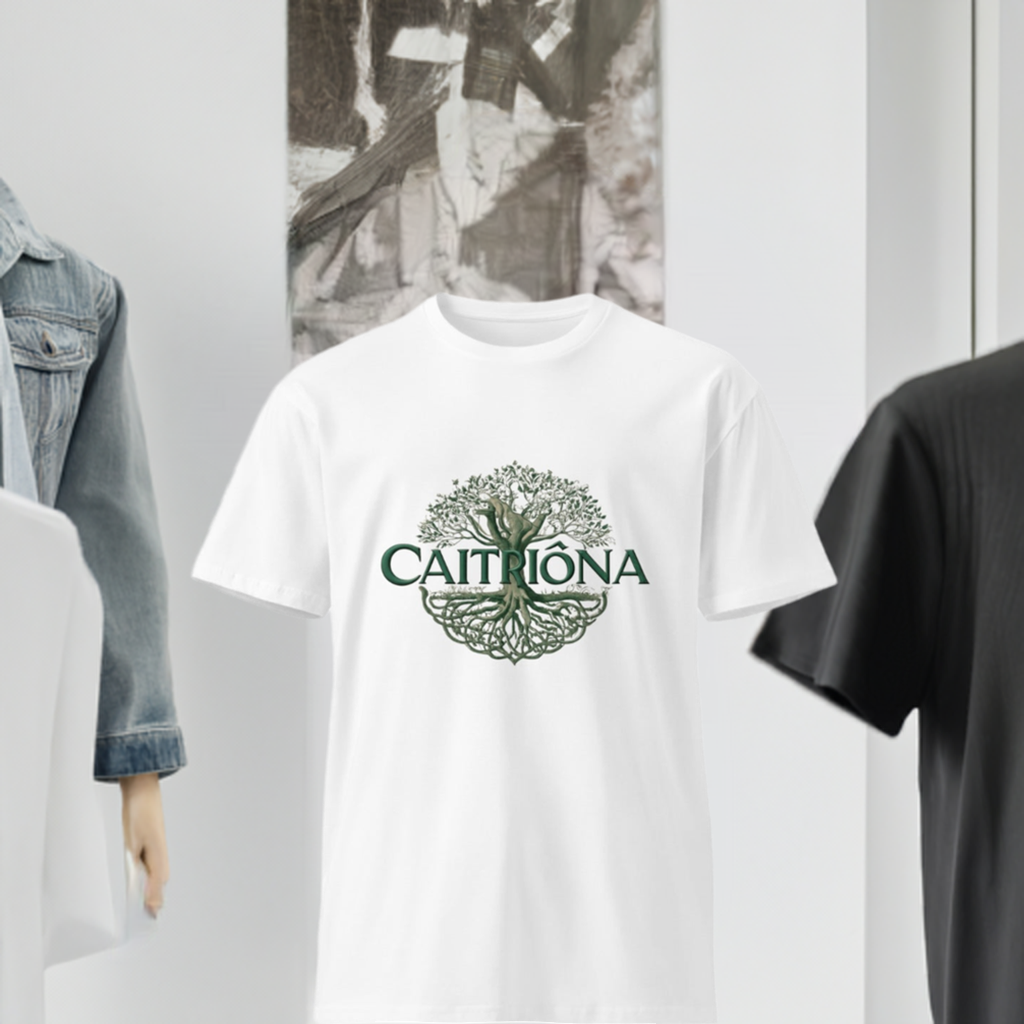 Camiseta de algodón para Caitríona