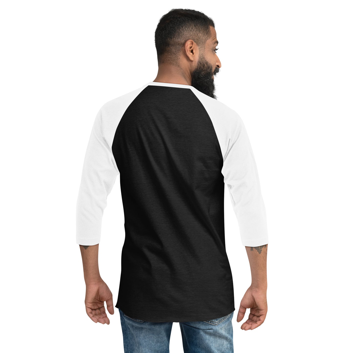 Unisex 3/4 sleeve raglan shirt