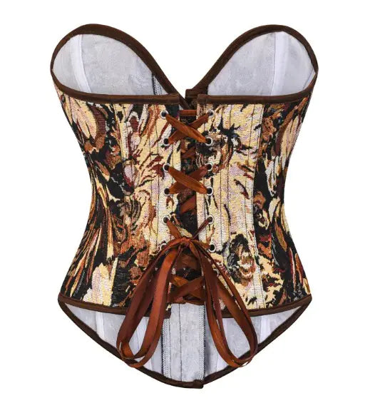 Vintage Floral Corset