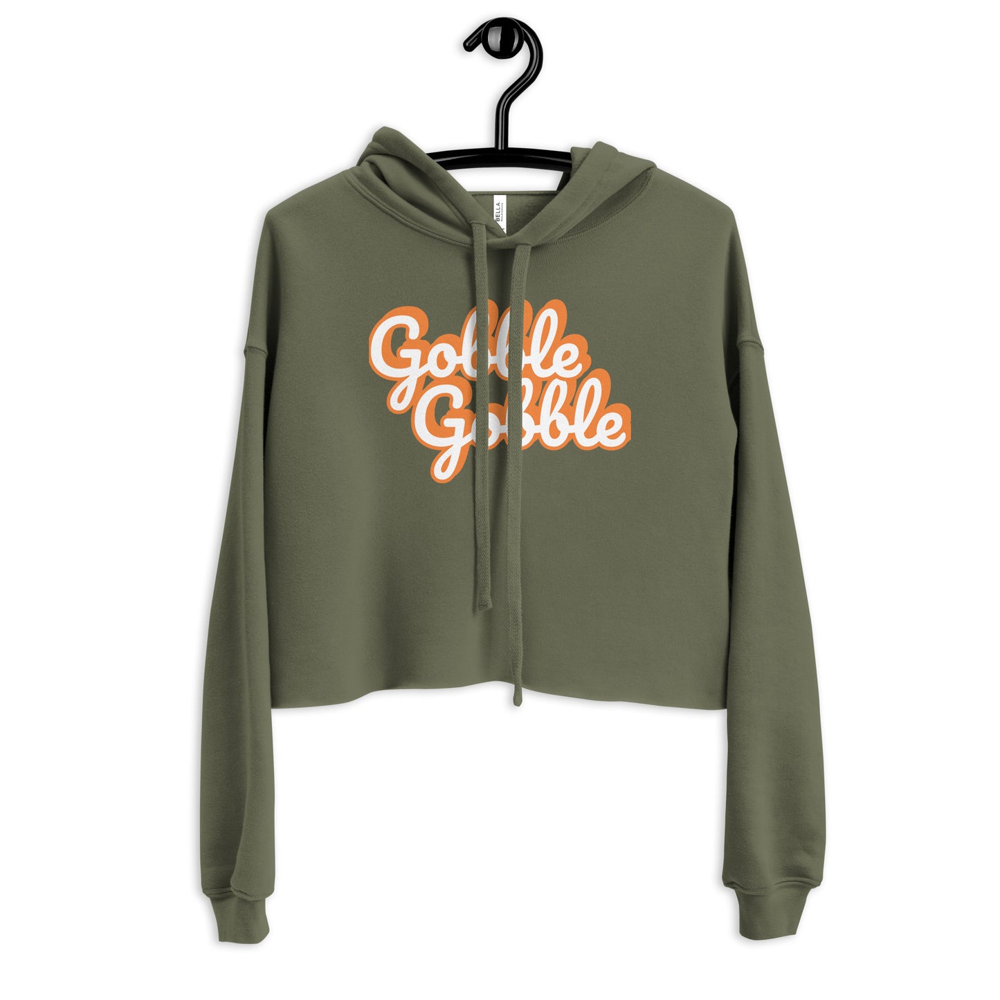 Gobble gobble Crop Hoodie