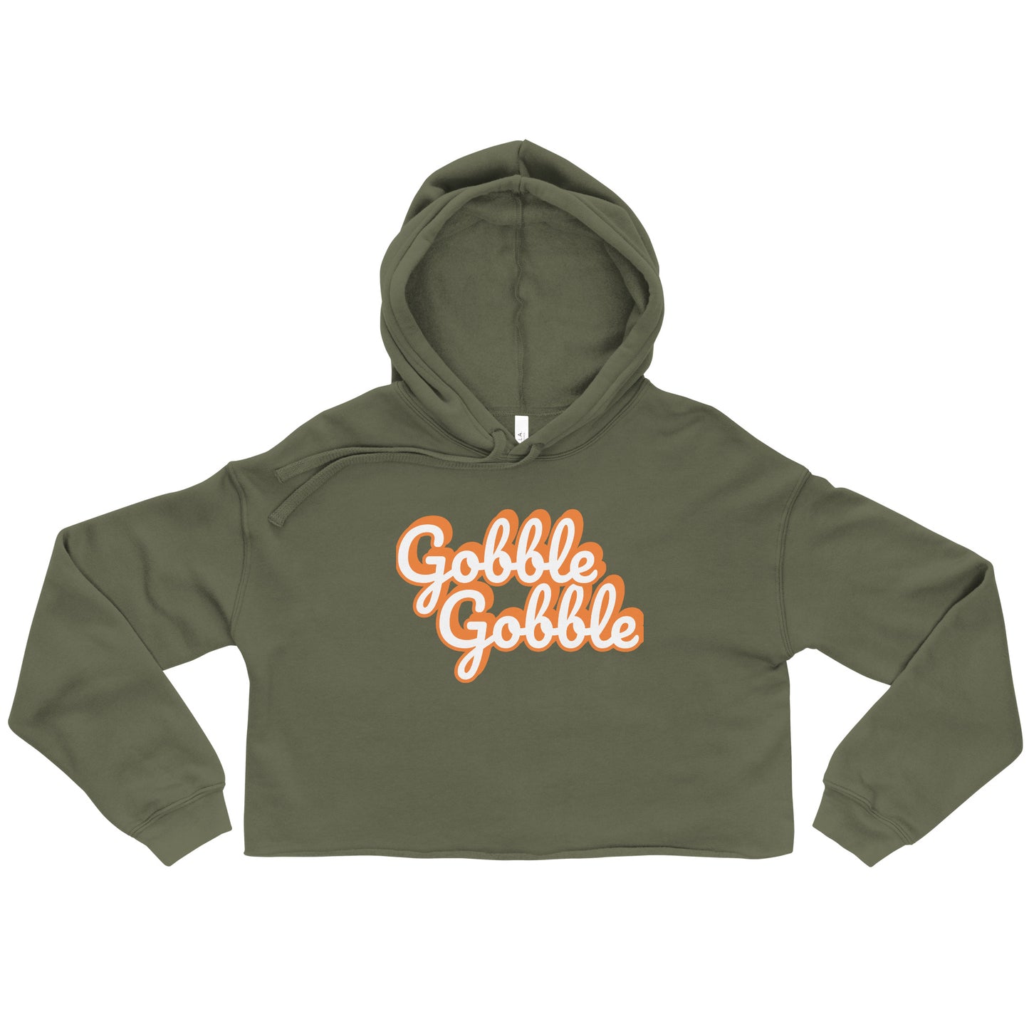 Gobble gobble Crop Hoodie