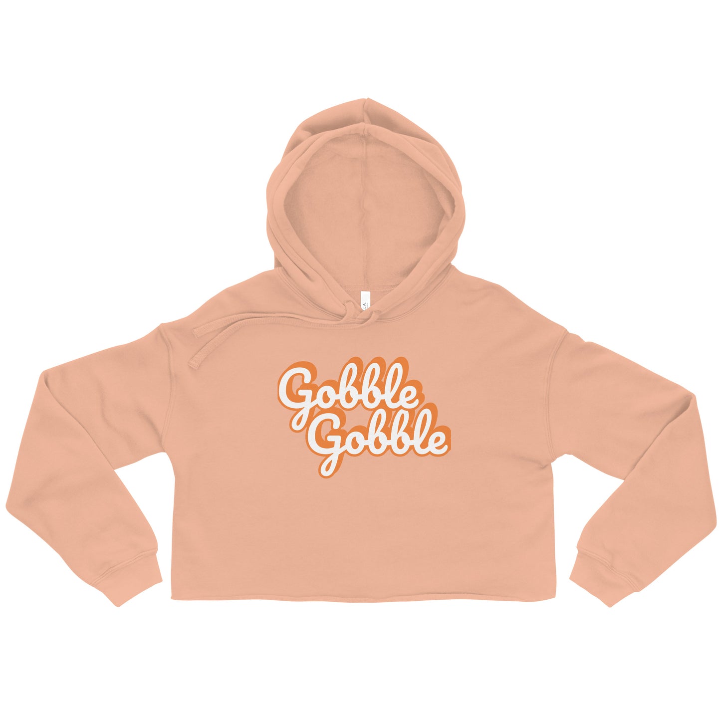 Gobble gobble Crop Hoodie